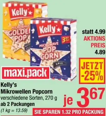 Maximarkt Mikrowellen Popcorn Angebot