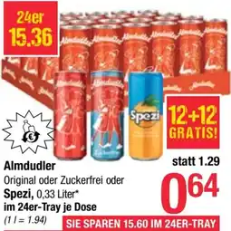 Maximarkt Almdudler Spezi Angebot