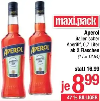 Maximarkt Aperol Angebot