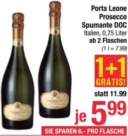 Maximarkt Porta Leone Prosecco Spumante DOC Angebot