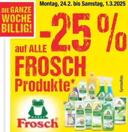 Maximarkt Auf alle frosch produkte Angebot