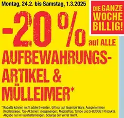 Maximarkt Auf alle aufbewahrungs- artikel & mülleimer Angebot