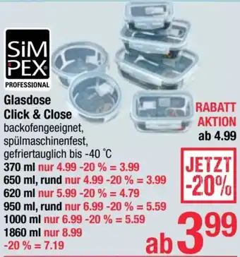 Maximarkt Glasdose Angebot