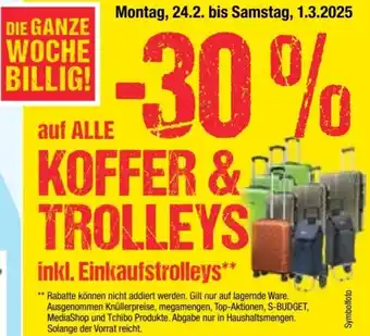 Maximarkt Auf alle koffer & trolleys inkl. Einkaufstrolleys Angebot