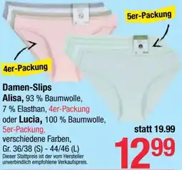 Maximarkt Damen-Slips Angebot