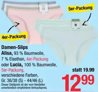 Maximarkt Damen-Slips Angebot