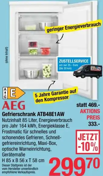 Maximarkt Gefrierschrank Angebot