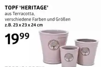 Bellaflora Topf 'heritage' Angebot