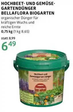 Bellaflora Hochbeet- und gemüse- gartendünger Angebot