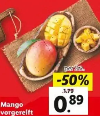 Lidl Mango vorgereift Angebot