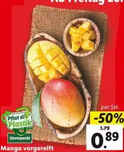 Lidl Mango vorgereift Angebot