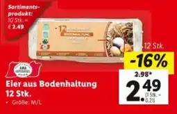 Lidl Eier aus Bodenhaltung Angebot