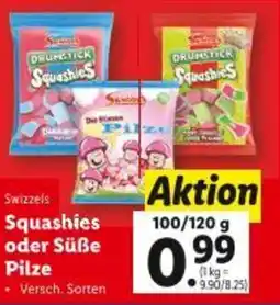 Lidl Squashies oder süße pilze Angebot