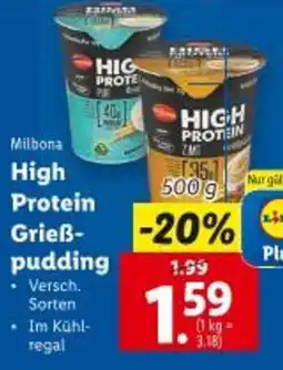 Lidl High Protein Grieß Angebot