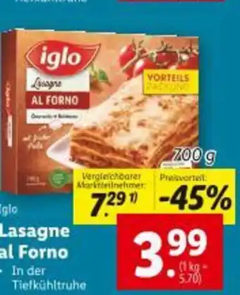 Lidl Lasagne al forno Angebot