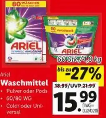 Lidl Waschmittel Angebot