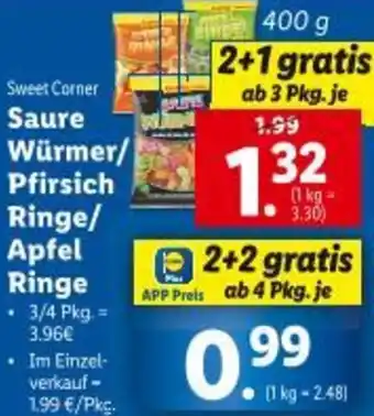 Lidl Sweet Corner Saure Angebot