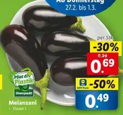 Lidl Unverpackt Melanzani Angebot