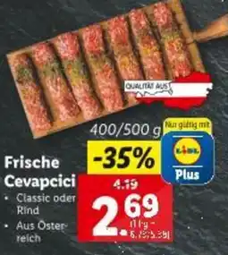 Lidl Frische Cevapcici Angebot