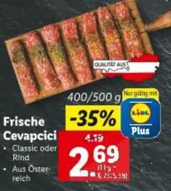 Lidl Frische Cevapcici Angebot