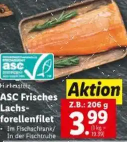 Lidl ASC Frisches Lachs Angebot