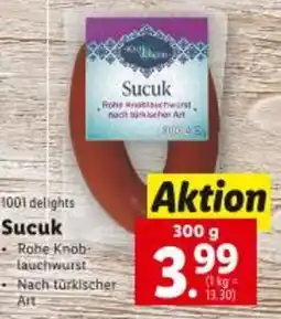 Lidl Rohe Knob- lauchwurst Angebot