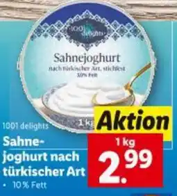 Lidl Joghurt nach türkischer art Angebot