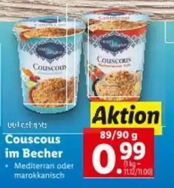 Lidl Couscous im Becher Angebot