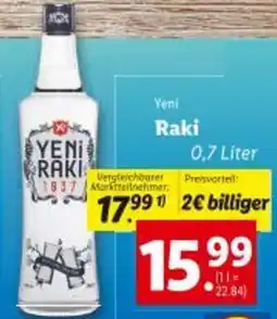 Lidl Yeni Raki Angebot