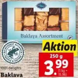 Lidl Baklava Assortment Angebot