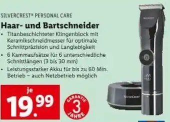 Lidl Haar und bartschneider Angebot