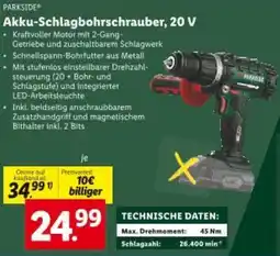 Lidl Akku schlagbohrschrauber 20 v Angebot