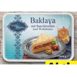 Lidl Baklava mit Walnüsse und Kirschen Lidl Angebot