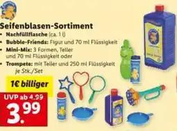 Lidl Seifenblasen sortiment Angebot