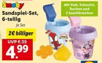 Lidl Smoby sandspiel set 6 teilig Angebot