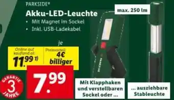 Lidl Akku led leuchte Angebot