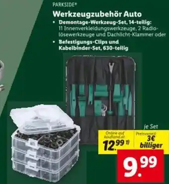 Lidl Werkzeugzubehör auto Angebot