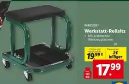 Lidl Werkstatt-rollsitz Angebot