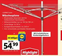 Lidl Wäschespinne Angebot