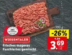 Lidl Frisches mageres Faschiertes gemischt Angebot