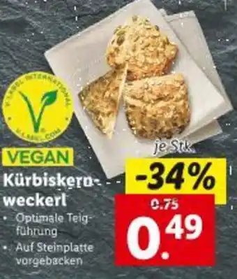 Lidl Kürbiskern- weckerl Angebot