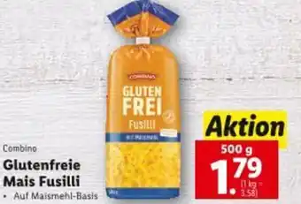 Lidl Glutenfreie mais fusilli Angebot