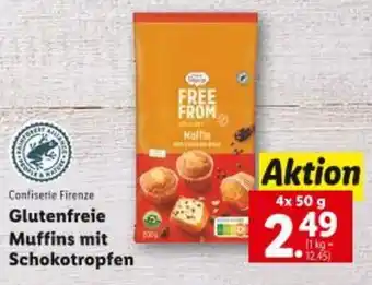 Lidl Muffins mit schokotropfen glutenfreie Angebot