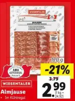 Lidl Almjause Angebot