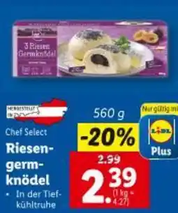 Lidl Chef select riesen- germ- knödel Angebot