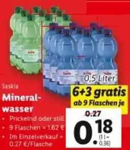 Lidl Mineral-wasser Angebot