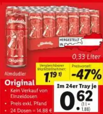 Lidl Original Angebot