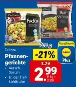 Lidl Pfannen- gerichte Angebot