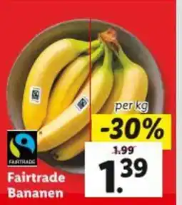 Lidl Fairtrade Bananen Angebot