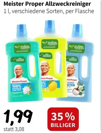 Der Grissemann Meister Proper Allzweckreiniger Angebot